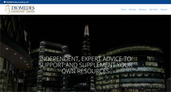 Desktop Screenshot of diomedesconsulting.com